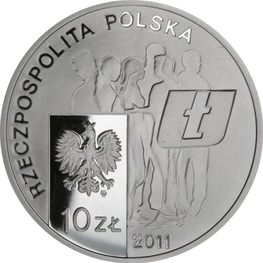 10 złotych 2011 - 30. rocznica powstania NZS