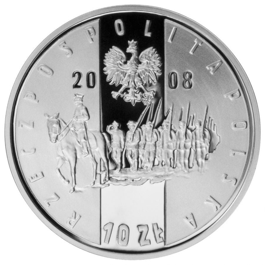 10 złotych 2008 - 90. rocznica Powstania Wielkopolskiego