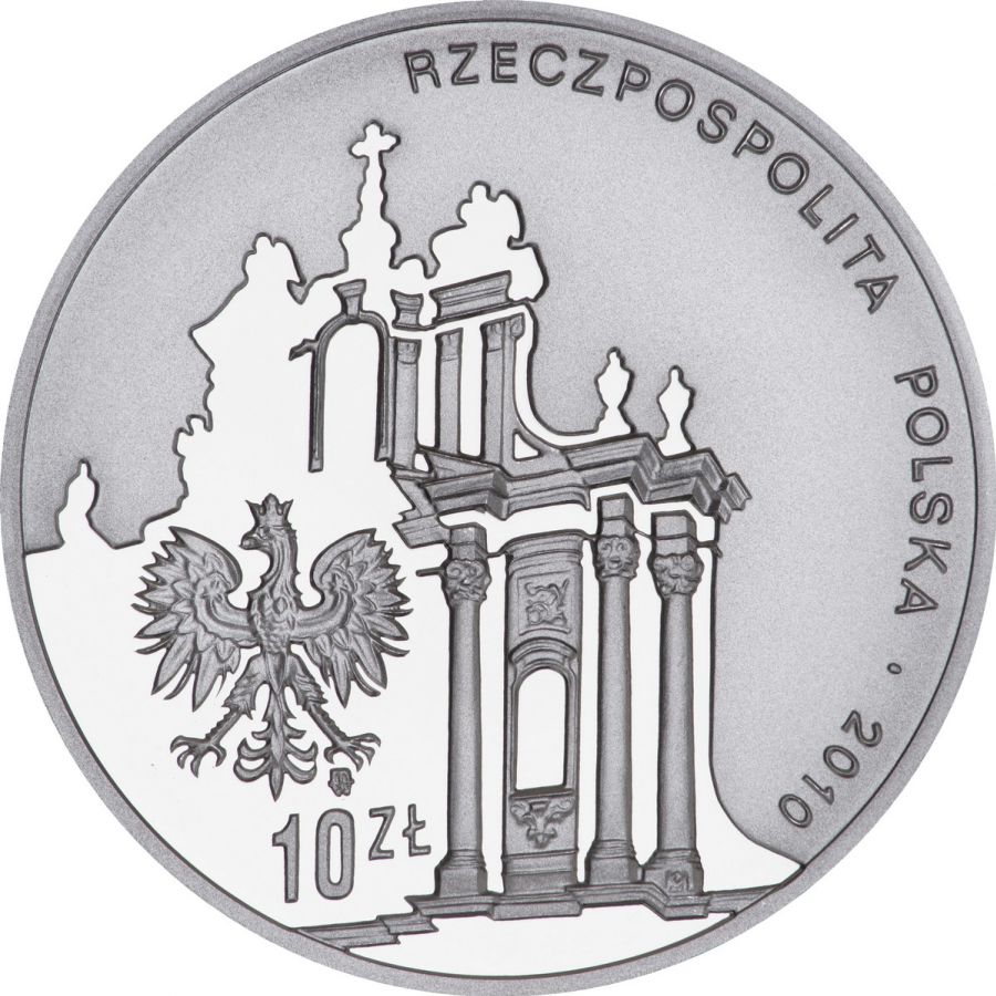10 złotych 2010 - 95. rocznica urodzin ks. Jana Twardowskiego