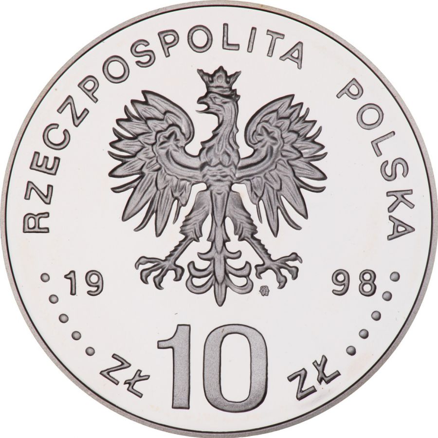 10 złotych 1998 - Deklaracja Praw Człowieka
