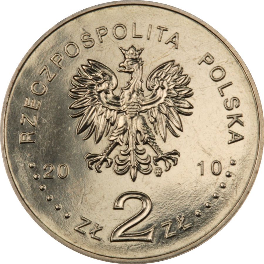 2 złote 2010 - Polskie sierpień 1980