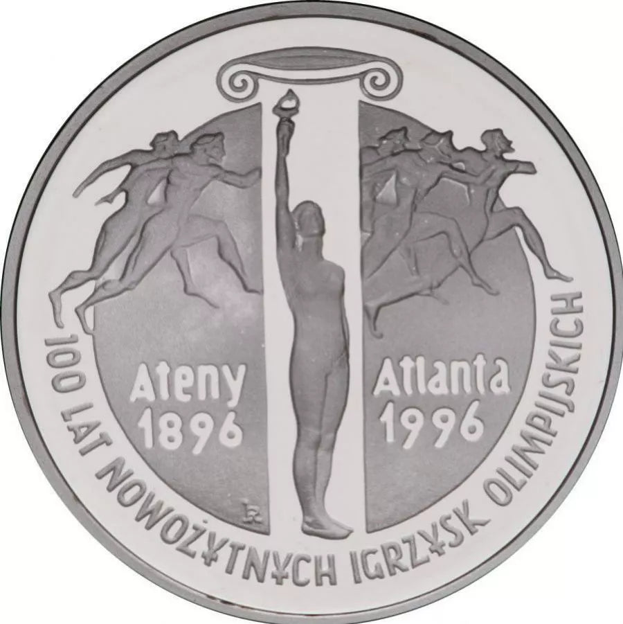 10 złotych 1995 - 100 lat nowożytnych Igrzysk Olimpijskich