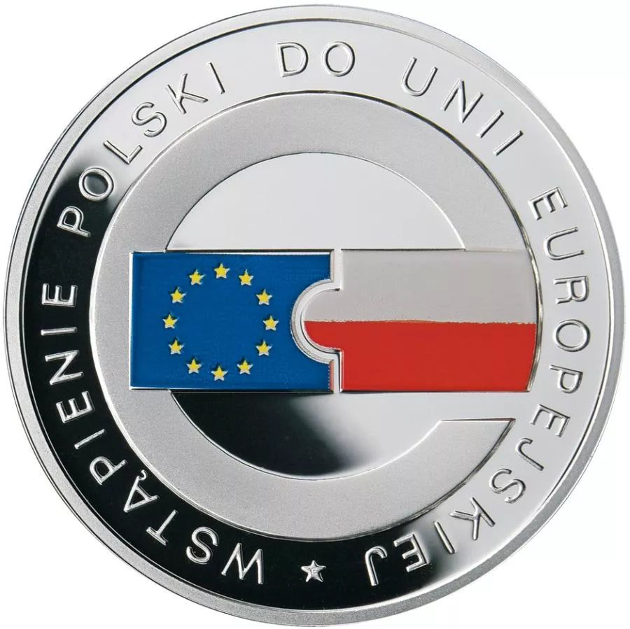 10 złotych 2004 - Wstąpienie Polski do Unii Europejskiej