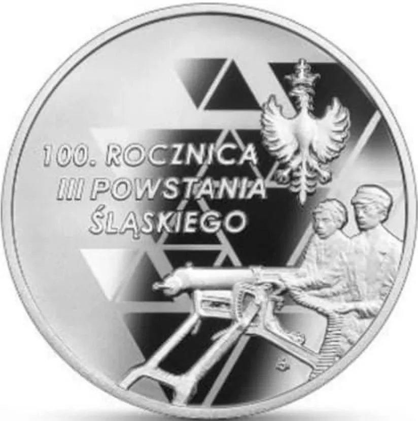 10 złotych 2021 - 100.rocznica III Powstania Śląskiego