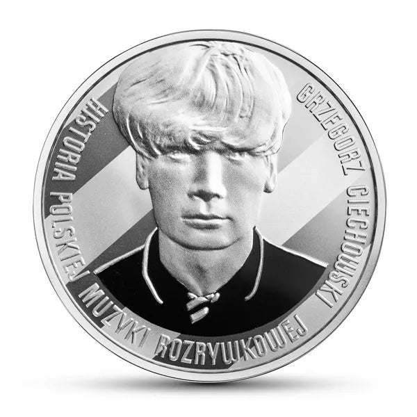 10 złotych 2014 - Historia polskiej muzyki rozrywkowej - Grzegorz Ciechowski