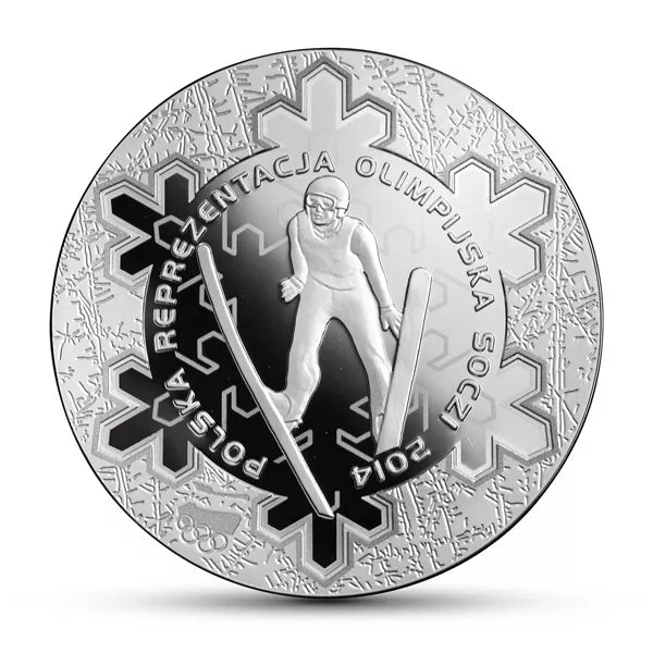 10 złotych - Polska reprezentacja olimpijska - Soczi 2014