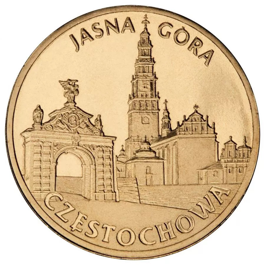 2 złote 2009 - Miasta w Polsce - Częstochowa - Jasna Góra