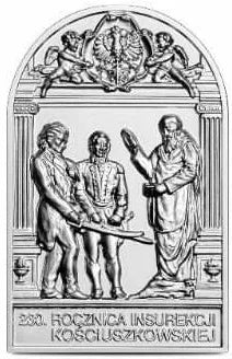 50 złotych 2024 - 230. rocznica insurekcji kościuszkowskiej
